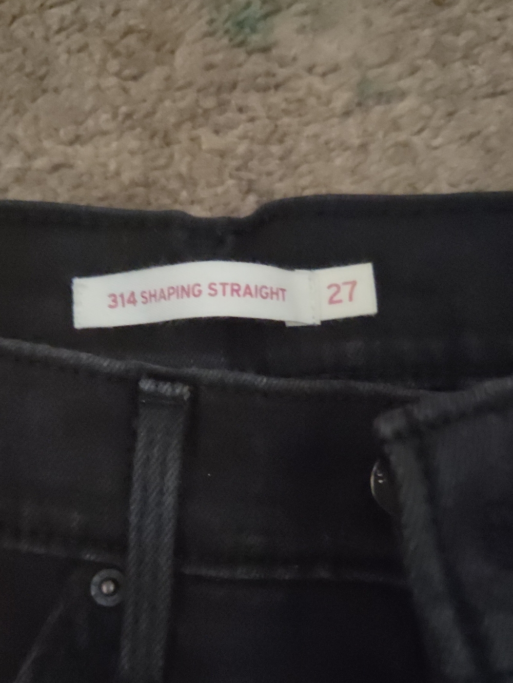 Black Shaping Straight Women’s Jeans -27